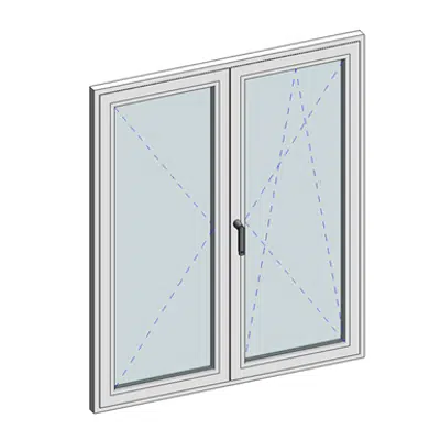 Image for STRUGAL S46 VEGA Window (Two-Leaf)