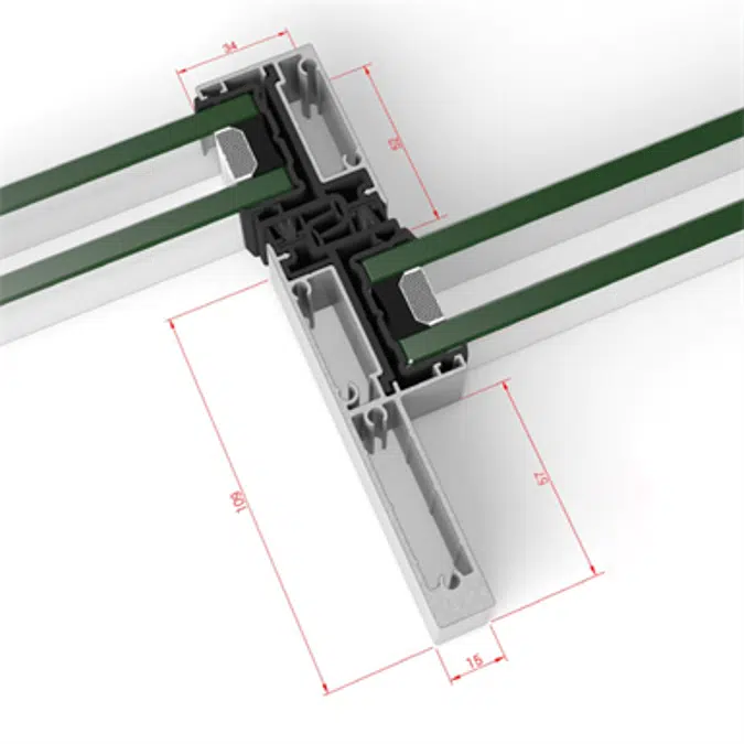 STRUGAL S88RP ARTIS Window (Single-rail)