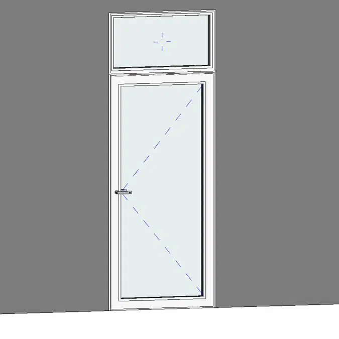 STRUGAL S72RPC Door (One-Leaf + Fixed-Top)