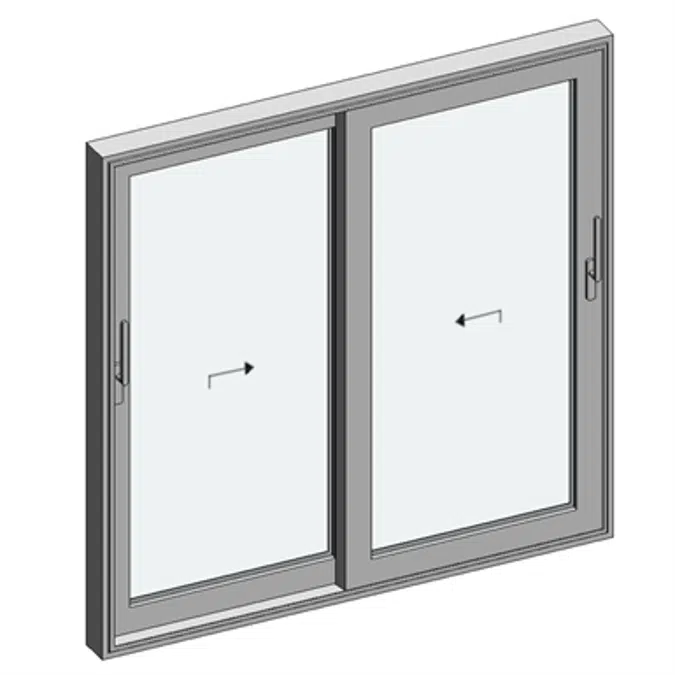 STRUGAL S125RP Window (Two-Leaf)