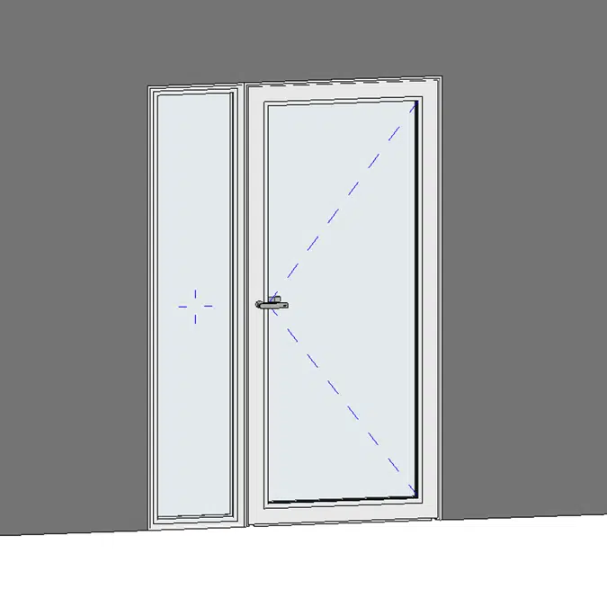 STRUGAL S72RPC Door (One-Leaf + Fixed-Leaf)