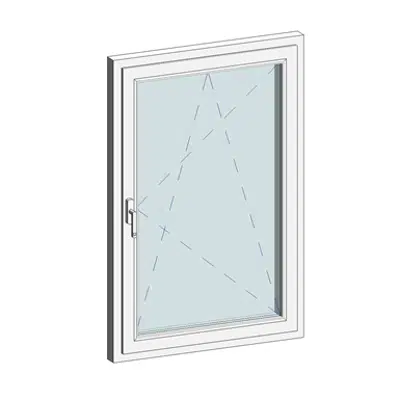 Image for STRUGAL DOMUS +  PVC Hinged Window (One-Leaf)
