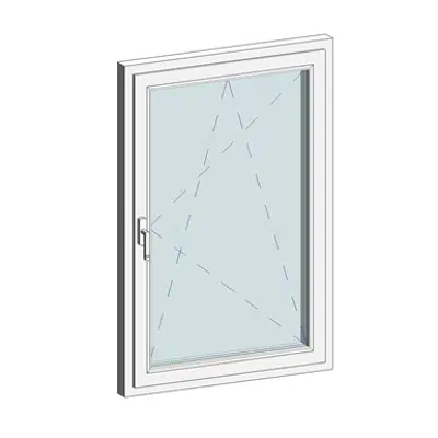 STRUGAL DOMUS +  PVC Hinged Window (One-Leaf) 이미지