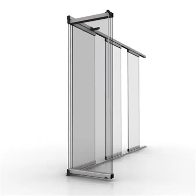 STRUGAL S30 VERTICAL GLASS (Sliding Glass Closure)