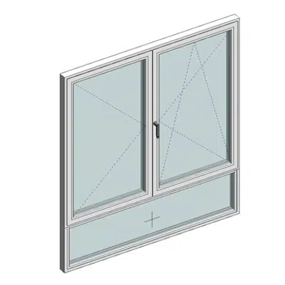 Imagem para STRUGAL S74RP OPTIMA Window (Two-Leaf+Fixed-Lower)}