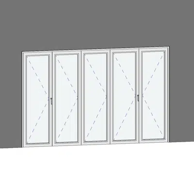 imagem para STRUGAL S47 Window (Five Leaf-Folding)