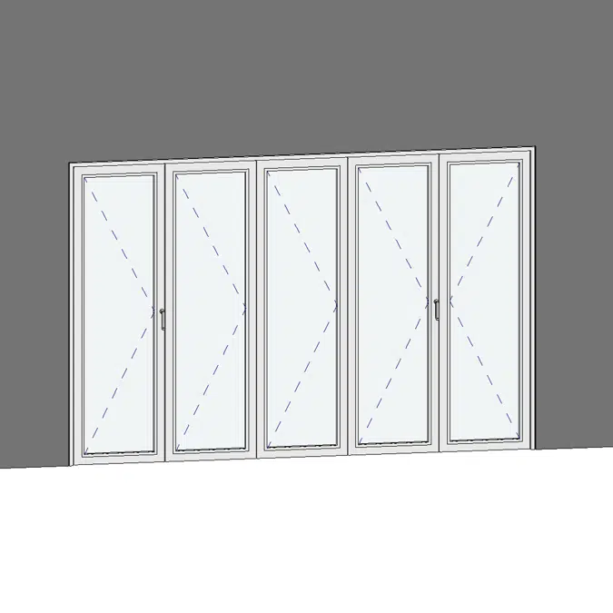 STRUGAL S47 Window (Five Leaf-Folding)