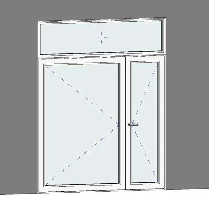 STRUGAL S72RPC Door (Two-Leaf+Fixed-Top)