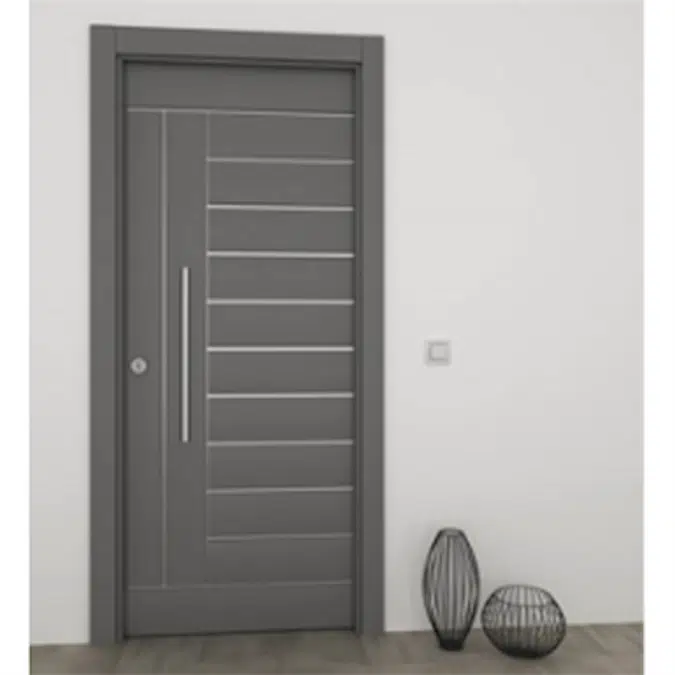 STRUGAL 500 D3 Exterior Door (Staved Collection)