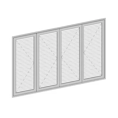 imagem para STRUGAL S44M CC  Hinged (Four-Leaf)