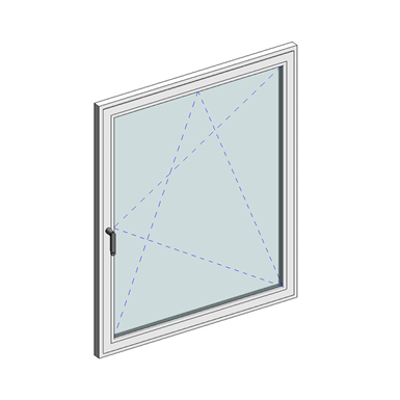 Image pour STRUGAL S46 Window (One-Leaf)