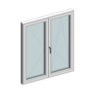 Image for STRUGAL S82RP Window (Two-Leaf)