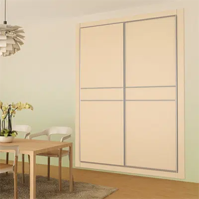 STRUGAL CABINET FRONT Folding Doors (Two-Smooth-Leaf) için görüntü