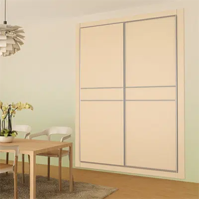 Image pour STRUGAL CABINET FRONT Folding Doors (Two-Smooth-Leaf)
