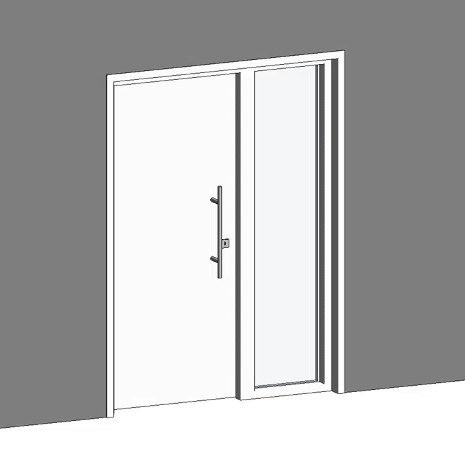 STRUGAL 400 C Exterior Door + Fixed