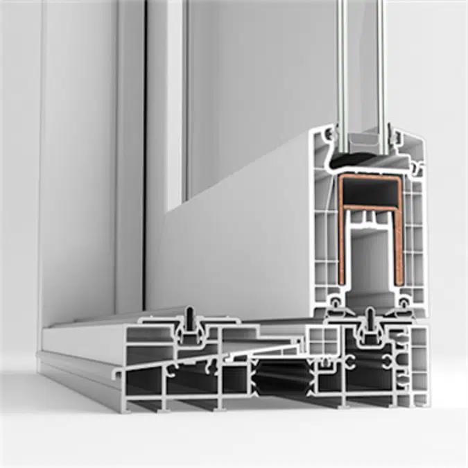 STRUGAL S74RP Janela (5 Folhas Harmónio)