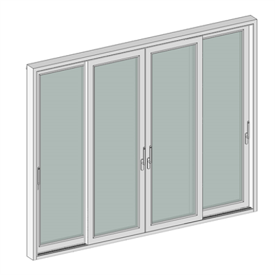 Image pour STRUGAL S170E PVC Raisable Window (Four-Leaf)