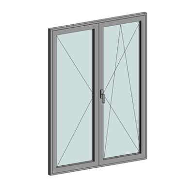 Image for STRUGAL S53RP+ Window (Two-Leaf)