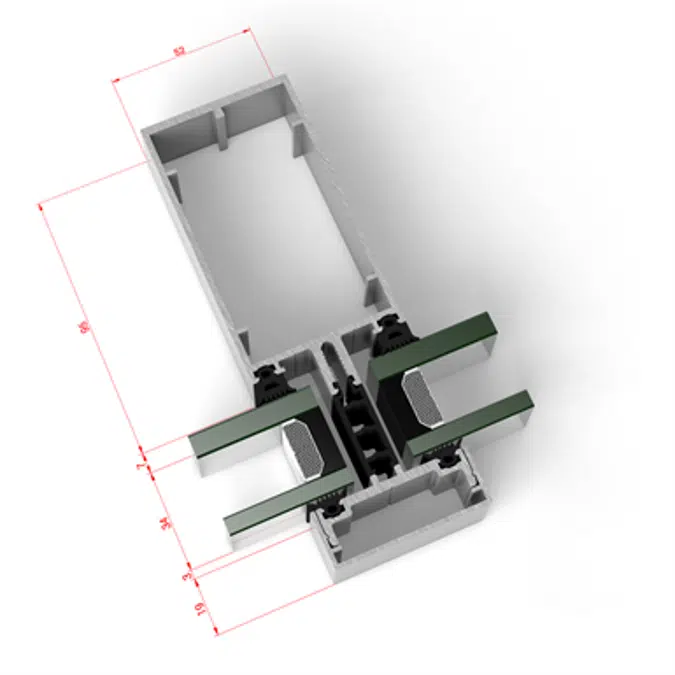 STRUGAL S52CR (Curtain Wall)