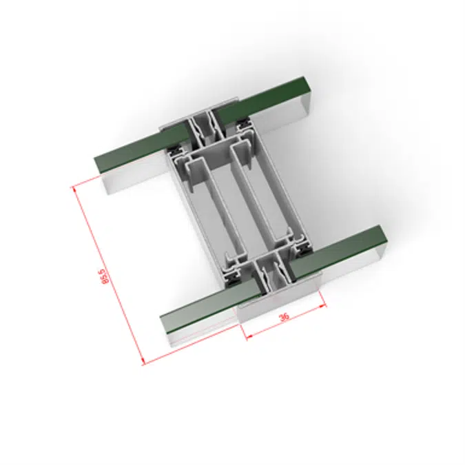 STRUGAL S85 (Office Partition)