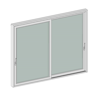 imagen para STRUGAL ÁVALON PVC Raisable Window (Two-Leaf)