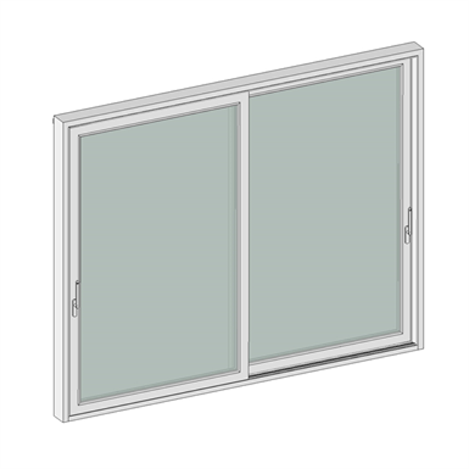 STRUGAL ÁVALON PVC Raisable Window (Two-Leaf)