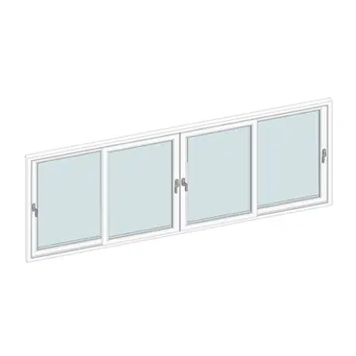 изображение для STRUGAL ÓMICRON PVC Sliding Window (Four-Leaf)