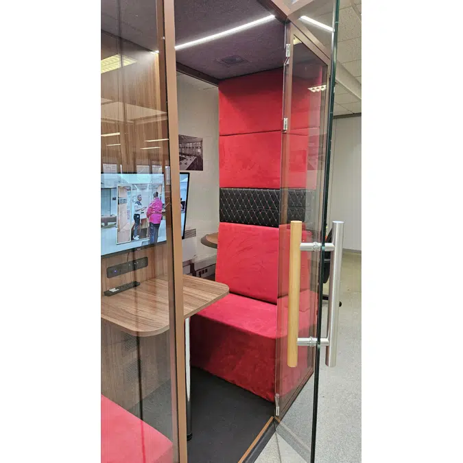 Work in cabin - DUO - Acoustic office booth