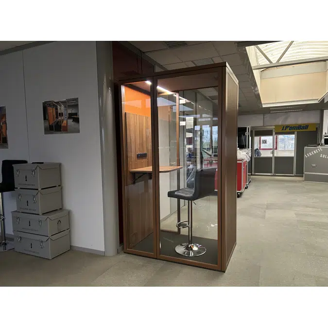 BIM objects - Free download! Work in cabin - SOLO - Acoustic office ...