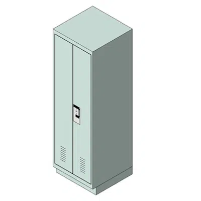 bilde for Personal Storage Locker Full Double Door