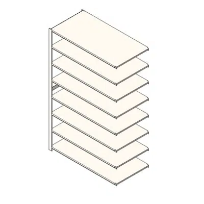 Image for Static 4 Post Shelving Adder Open Uprights