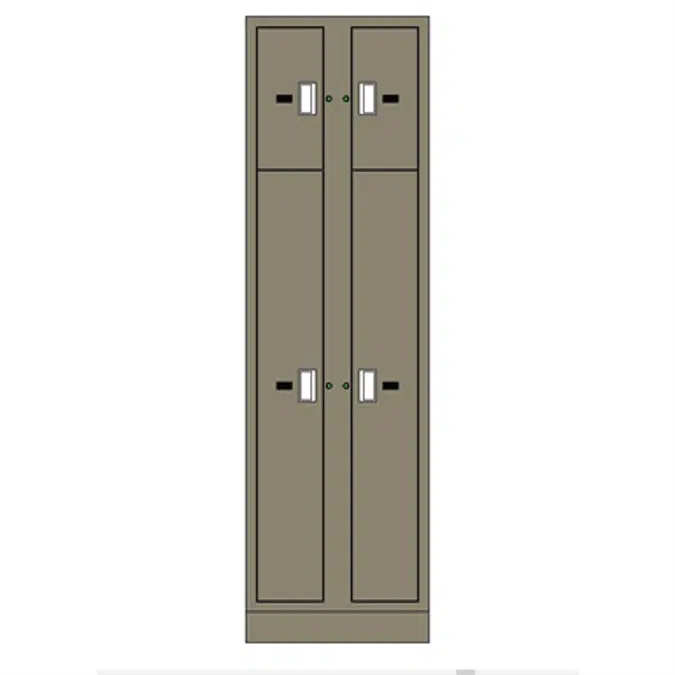 Evidence Storage Locker Non-Pass-Thru 4 Openings