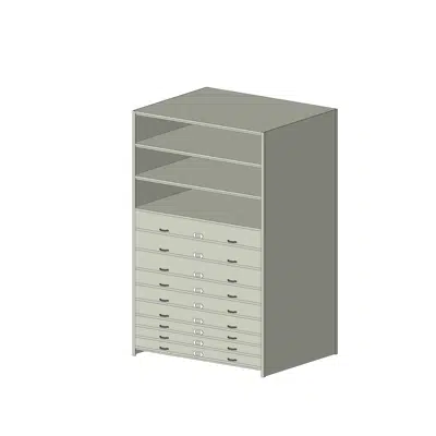Image for Nantucket Drawers and Trays on 4-Post Shelving
