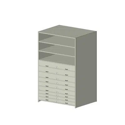 imagem para Nantucket Drawers and Trays on 4-Post Shelving