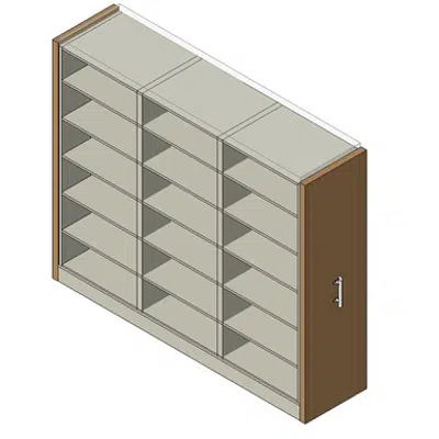 Image for High Density Mobile 4 Post Shelving Carriage