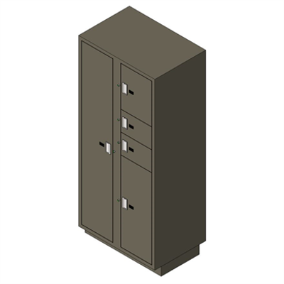 Image for Evidence Storage Locker Pass-Thru 5 Openings