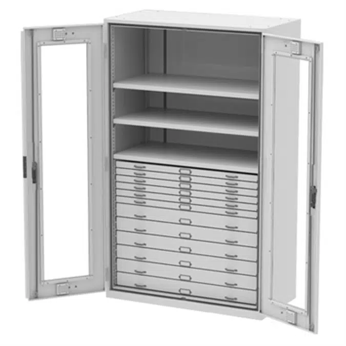 920 Series - Preservation Cabinet - Double Visual Door