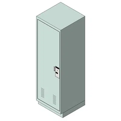 Personal Storage Locker Full Single Door图像