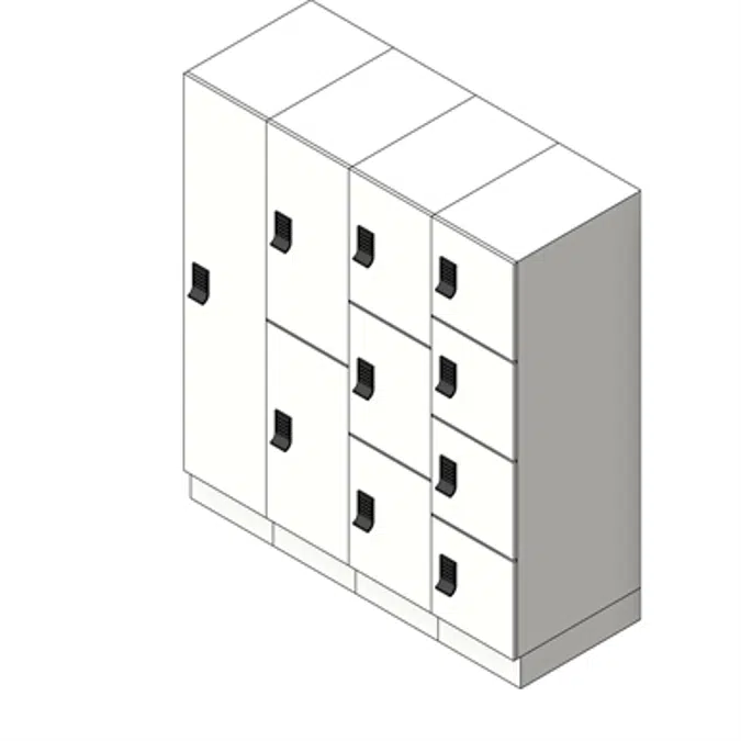 Day Use Lockers - Multi Tier