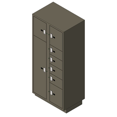 Image for Evidence Storage Locker Pass-Thru 8 Openings