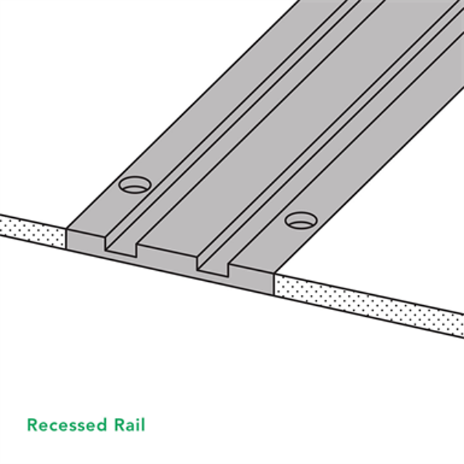 GROW Mobile System Recessed Rail