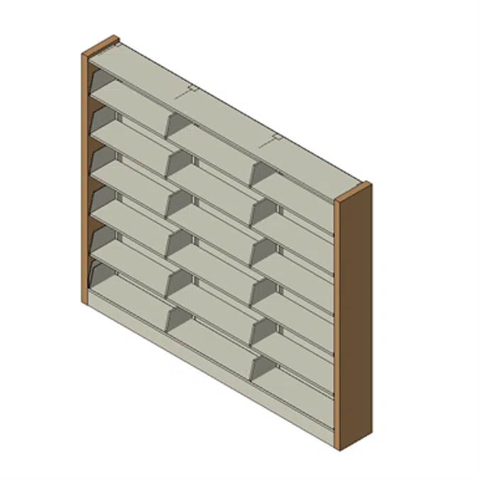 High Density Mobile Cantilever Shelving Stationary Platform