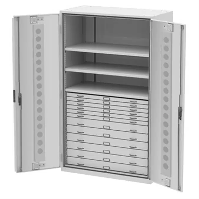 920 Series - Preservation Cabinet - Double Solid Door