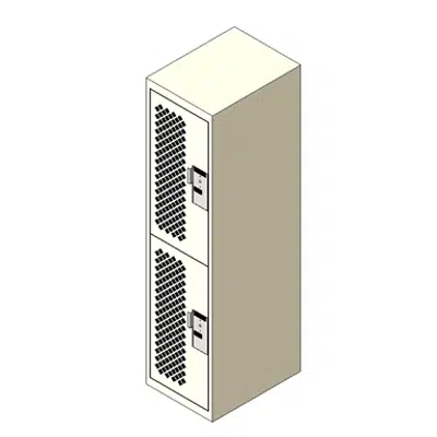 kép a termékről - Personal Storage Locker 2 Tier Single Door Mesh