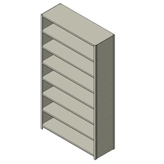 Static 4 Post Shelving Closed Uprights Starter Adder