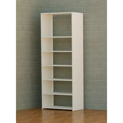 Image for Static 4-Post FreeSpan™ Shelving Closed Uprights