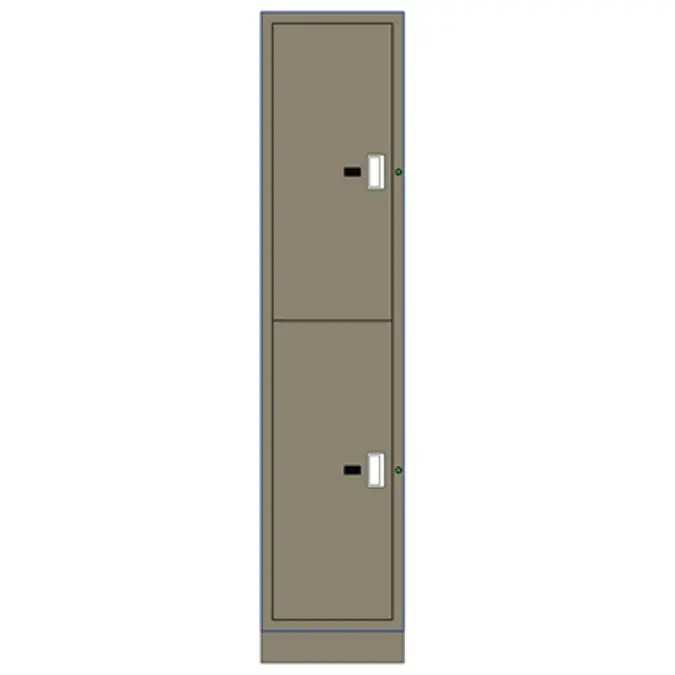 Objetos BIM - ¡Descarga gratis! Evidence Storage Locker Pass-Thru 2 ...