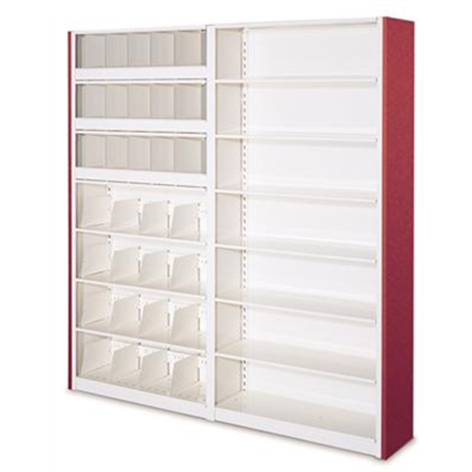 BIM objects Free download! Static CaseType Shelving BIMobject