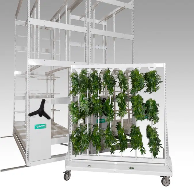 Spacesaver GROW Drying Cart