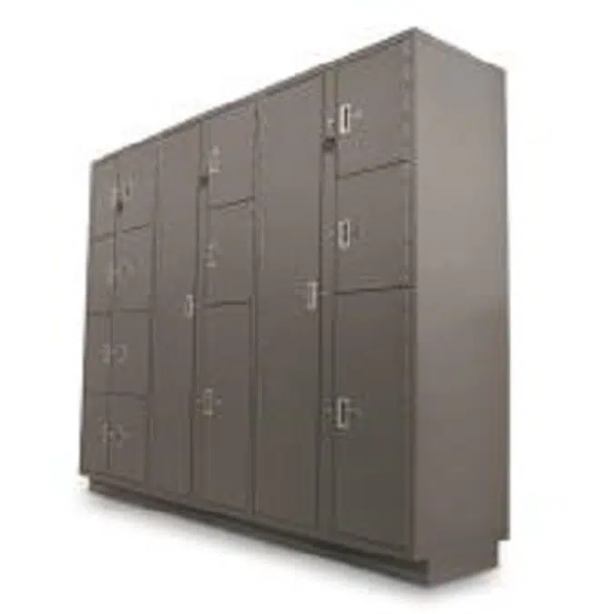 Evidence Storage Locker Non-Pass-Thru 4 Openings - Non Pass-Thru